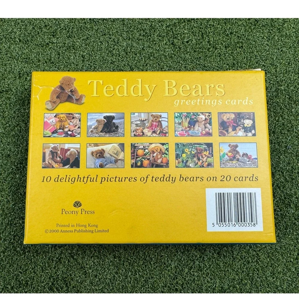 Teddy Bears Greeting Cards ''BOX ONLY''‎ Vintage Gift Stationery